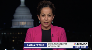 Rahna Epting de MoveOn habla sobre la amenaza de spoiler de RFK Jr. en “The Last Word” de MSNBC